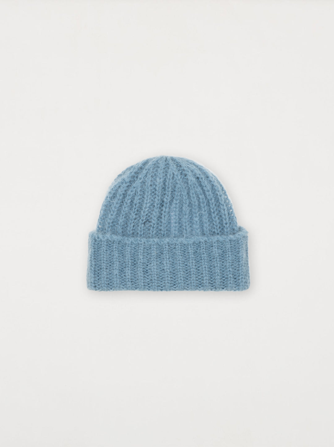 Bonnet MOHAIR bleu glacé