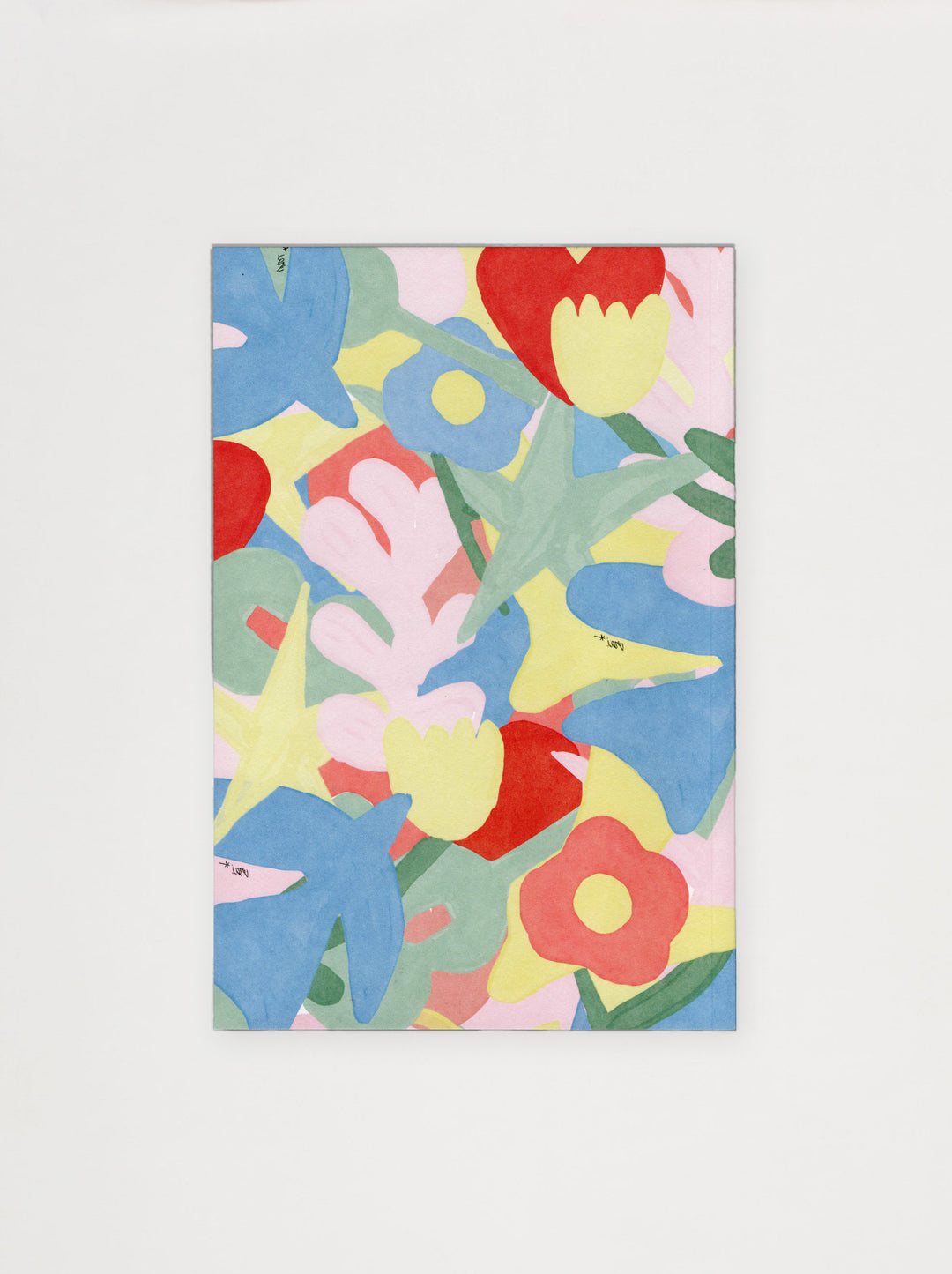 GRAND CARNET FLEURI