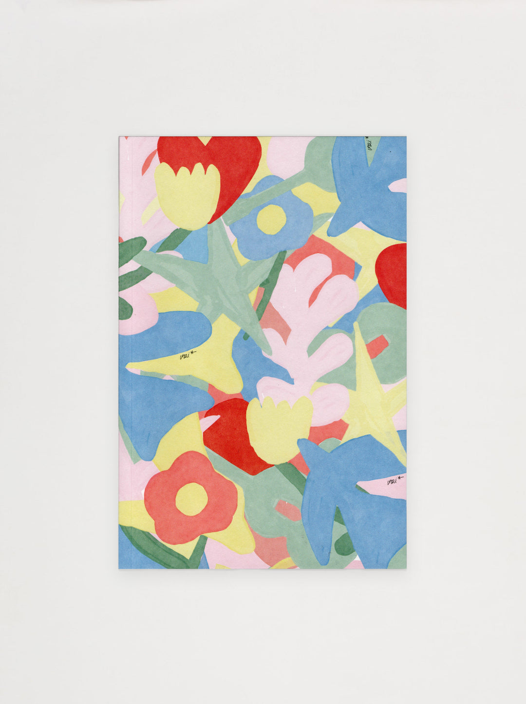 GRAND CARNET FLEURI