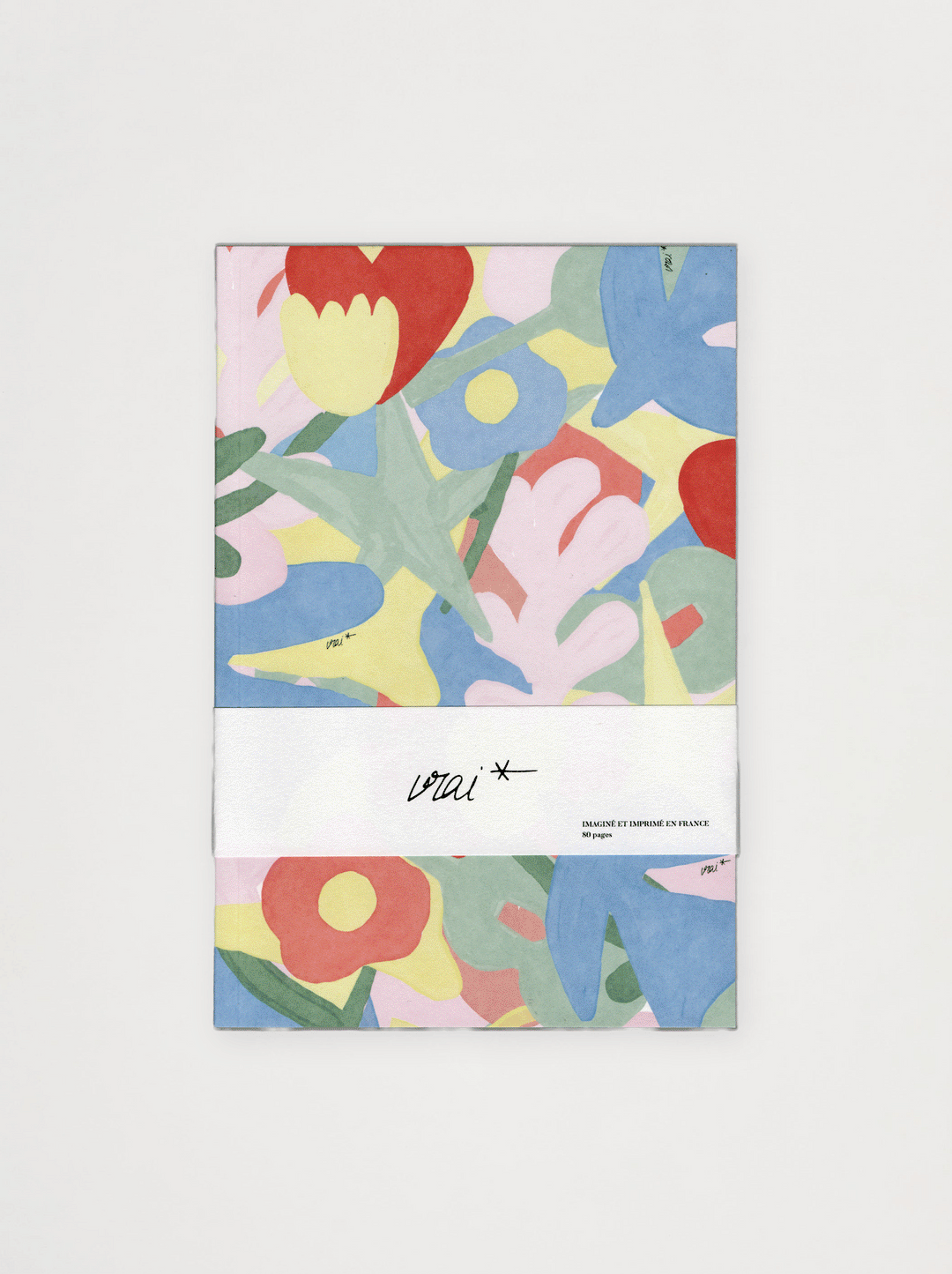 GRAND CARNET FLEURI