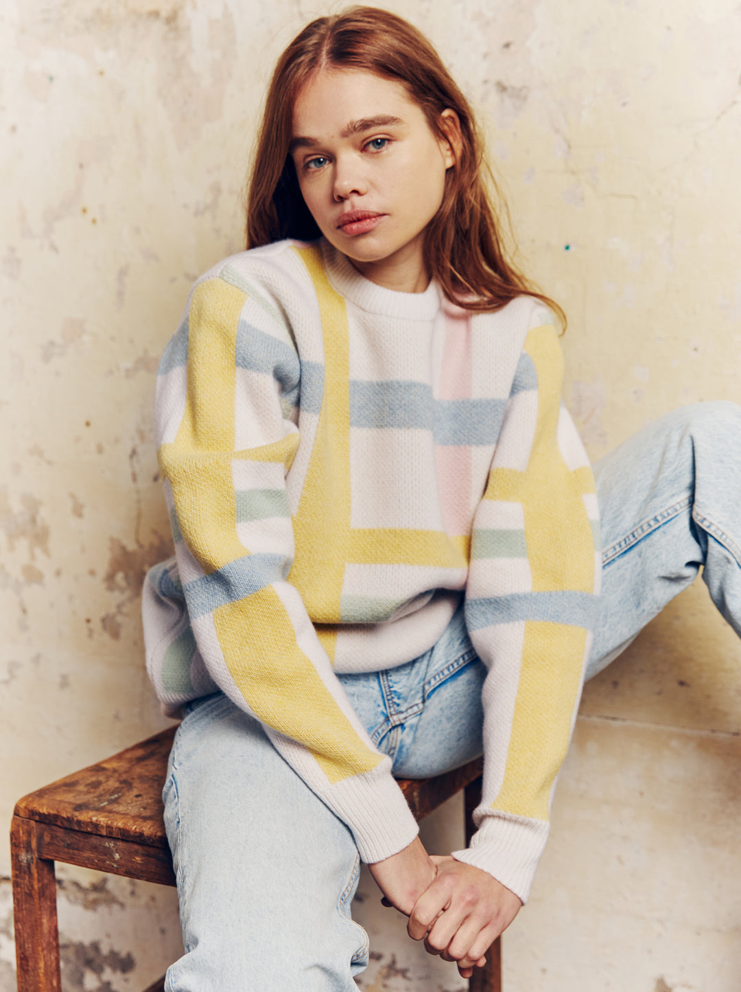 Pull laine couleurs  Vrai Vianney
