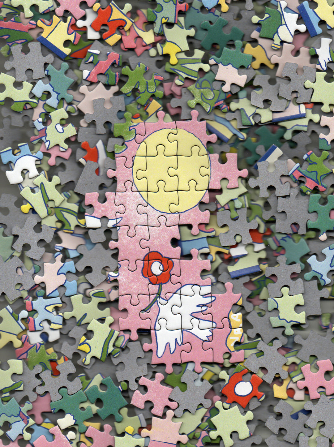 Puzzle L'Envol des Coeurs Enchantés
