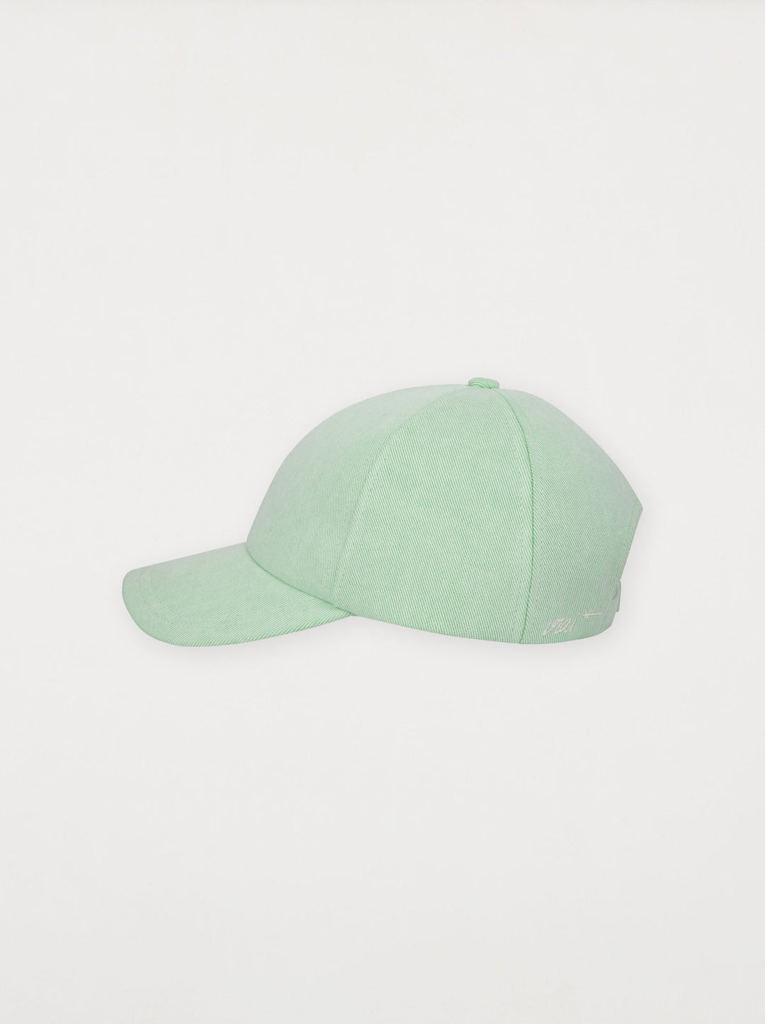 Casquette L'ATELIER vert d'eau
