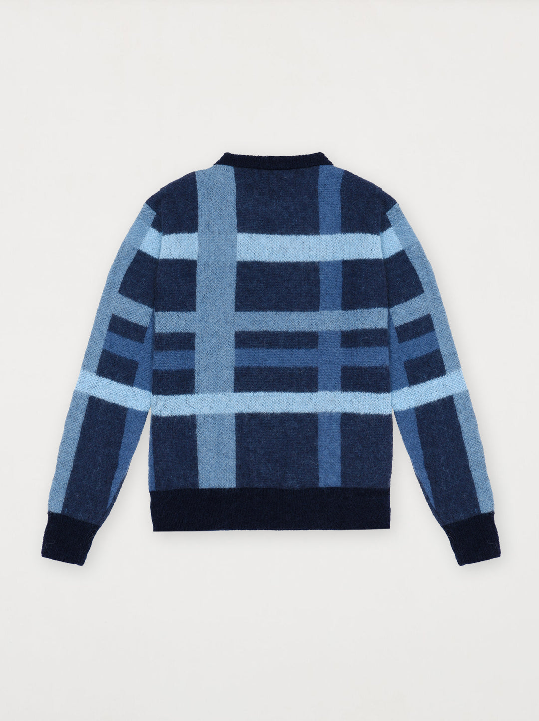 Pull unisexe mohair NUANCIER bleu