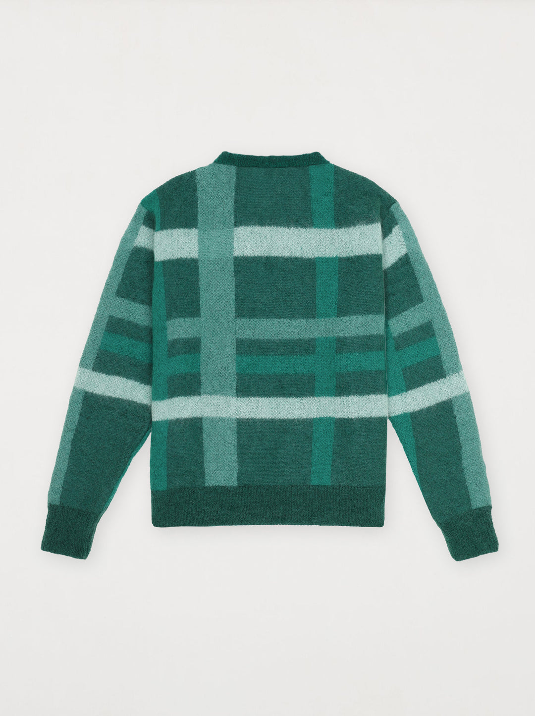 Pull unisexe mohair NUANCIER vert
