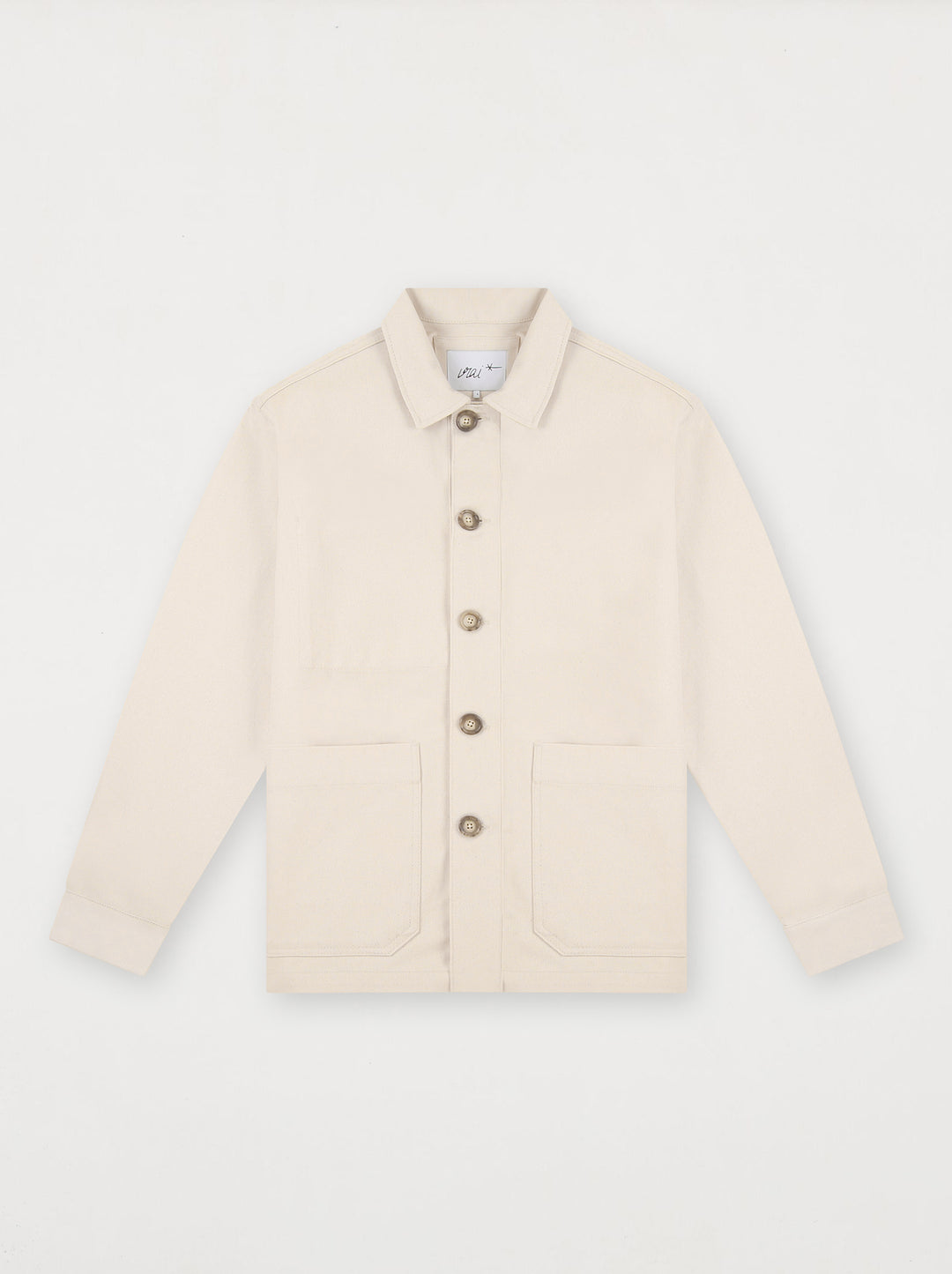 Veste brodée unisexe PEINTRE écru