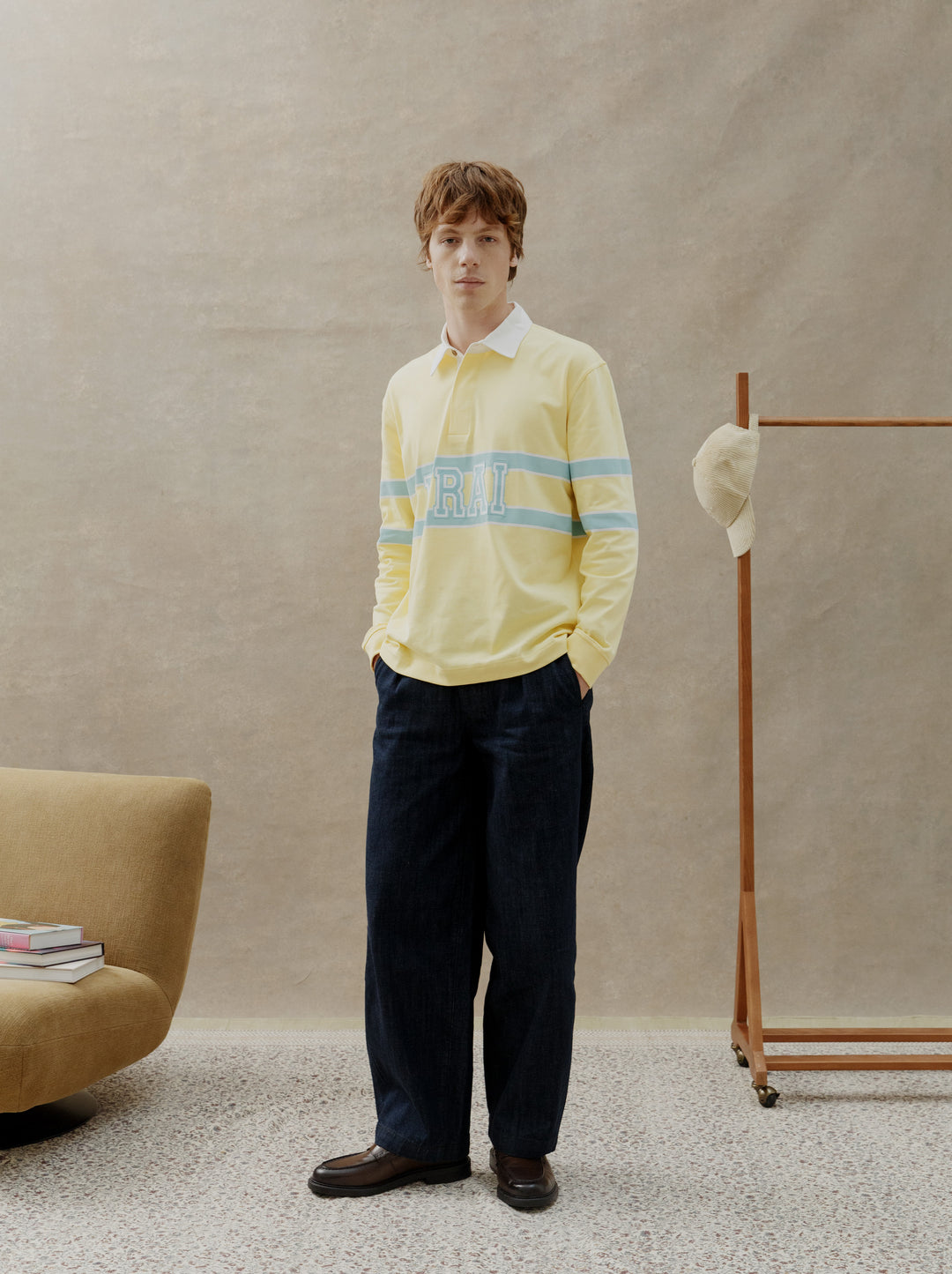 Polo unisexe VRAI jaune