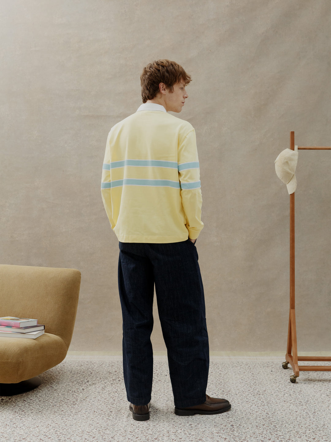 Polo unisexe VRAI jaune