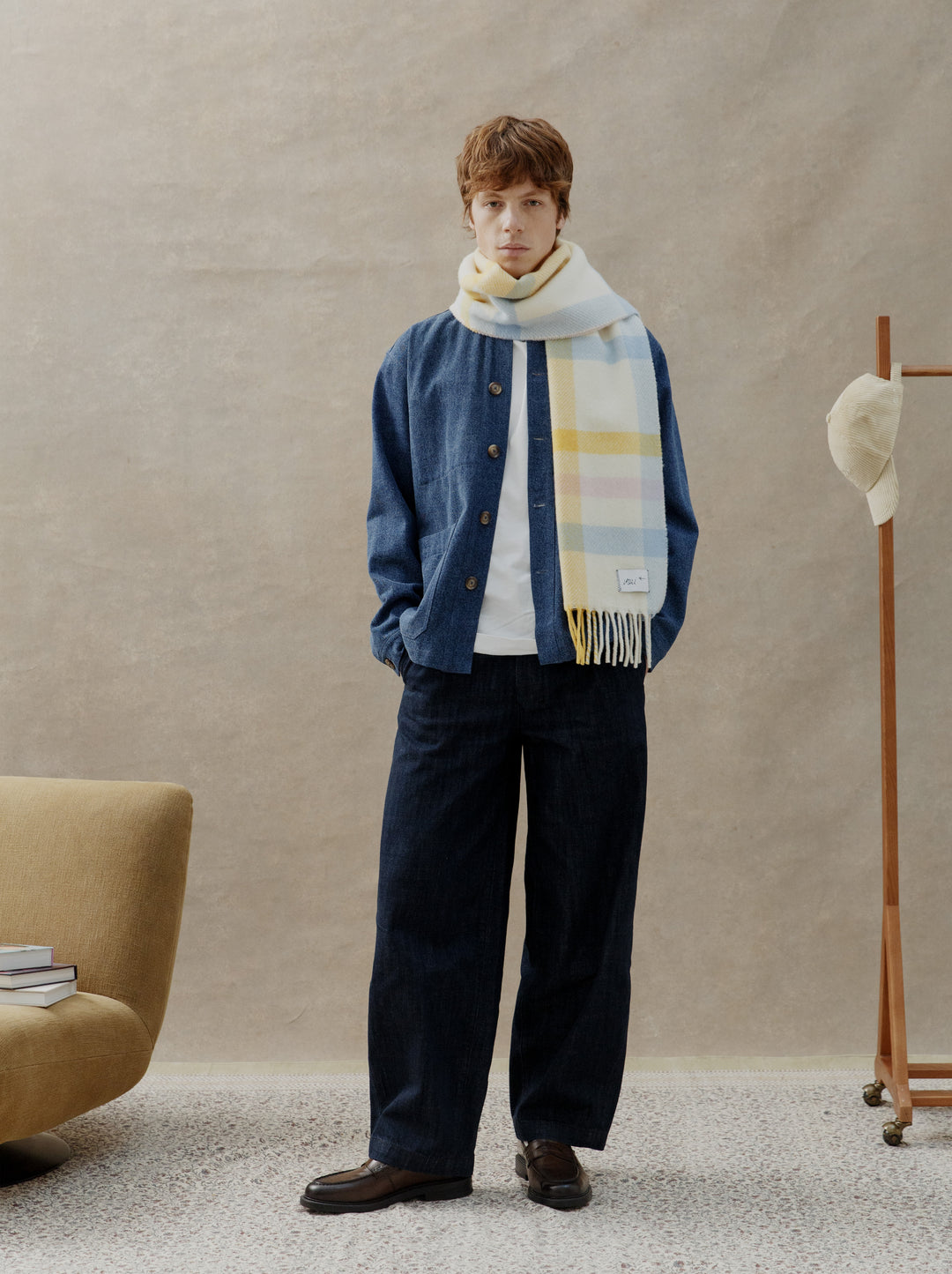 Écharpe LAINE 4 couleurs