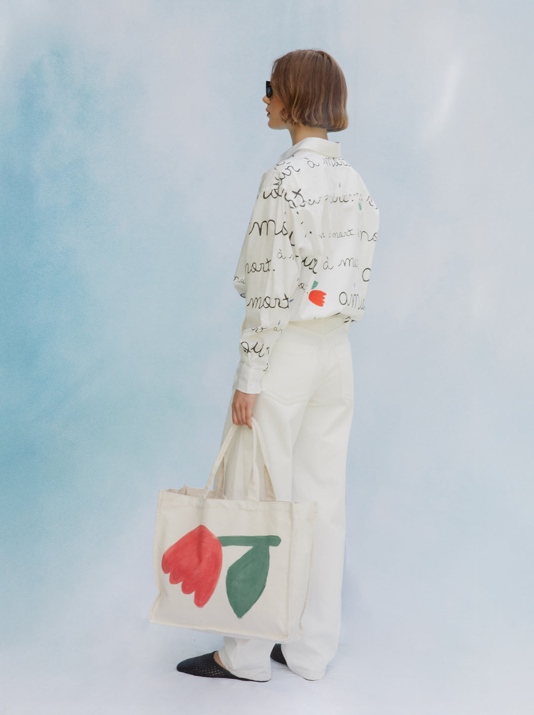 Chemise unisexe AMOUR peint