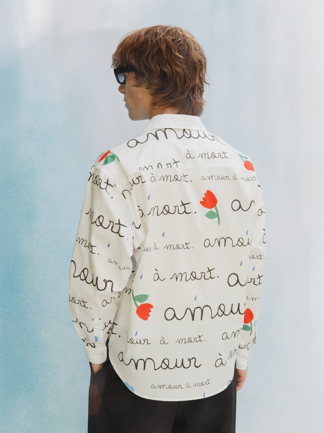 Chemise unisexe AMOUR peint