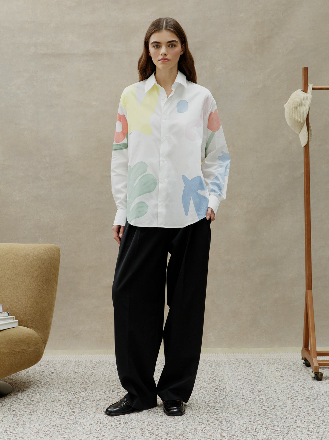 Chemise unisexe AQUARELLE