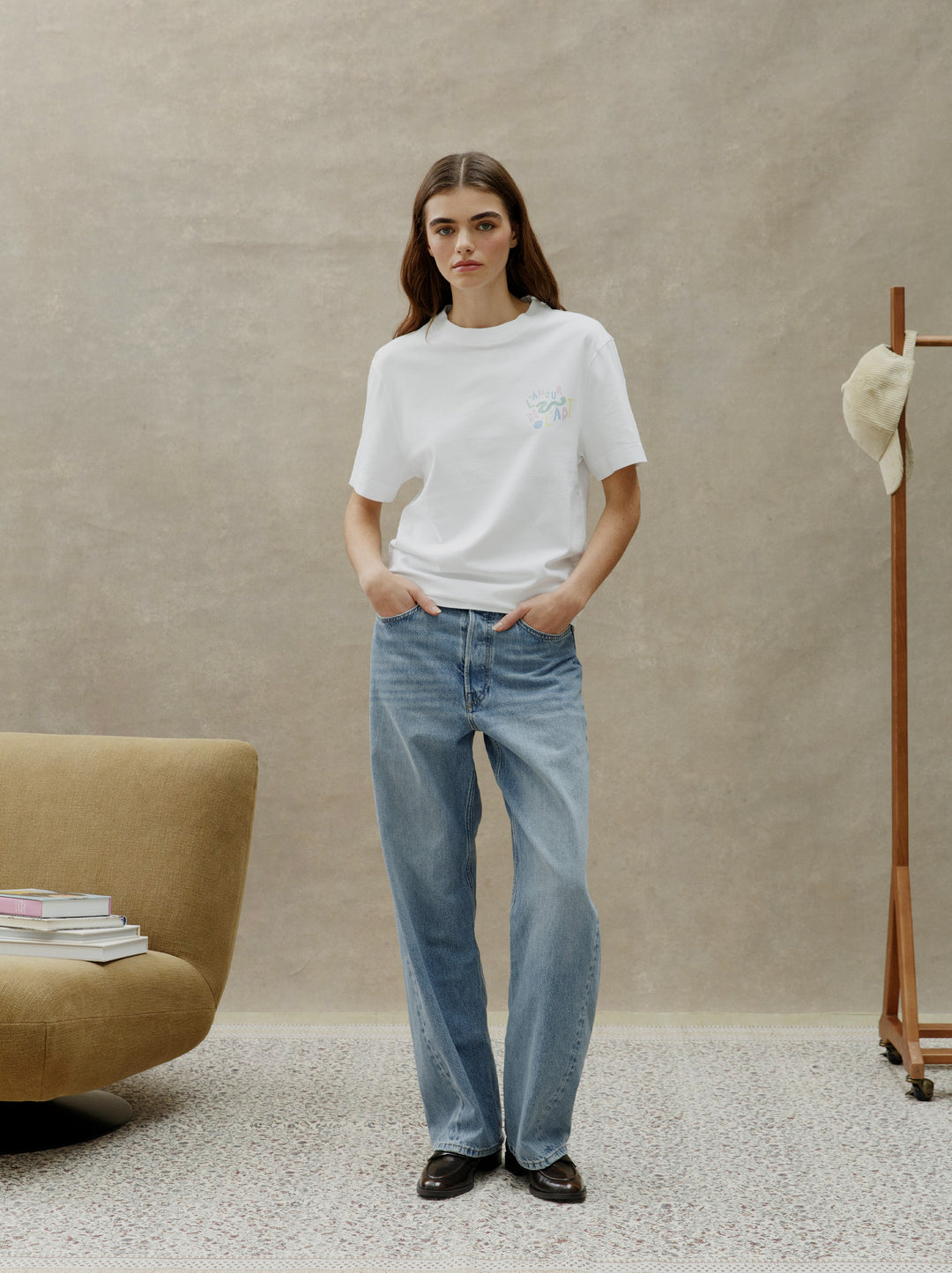 T-shirt unisexe FRESQUE blanc