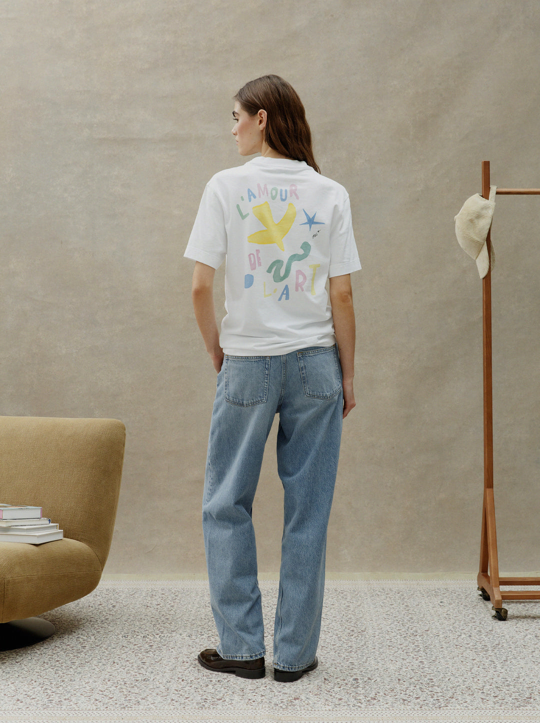 T-shirt unisexe FRESQUE blanc