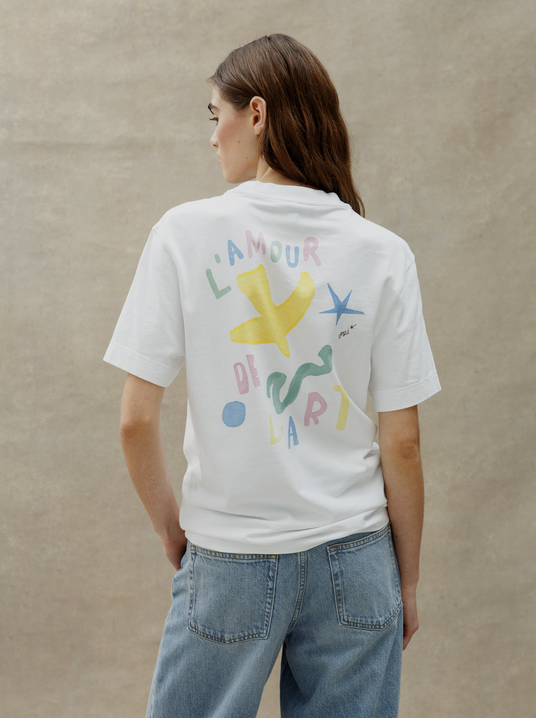 T-shirt unisexe FRESQUE blanc