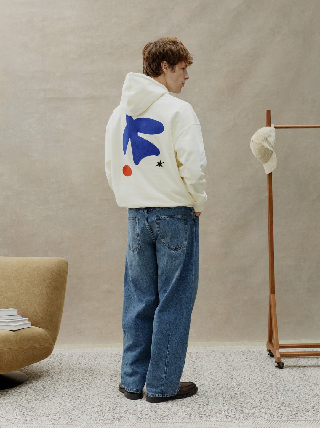 Sweat capuche unisexe brodé TABLEAU