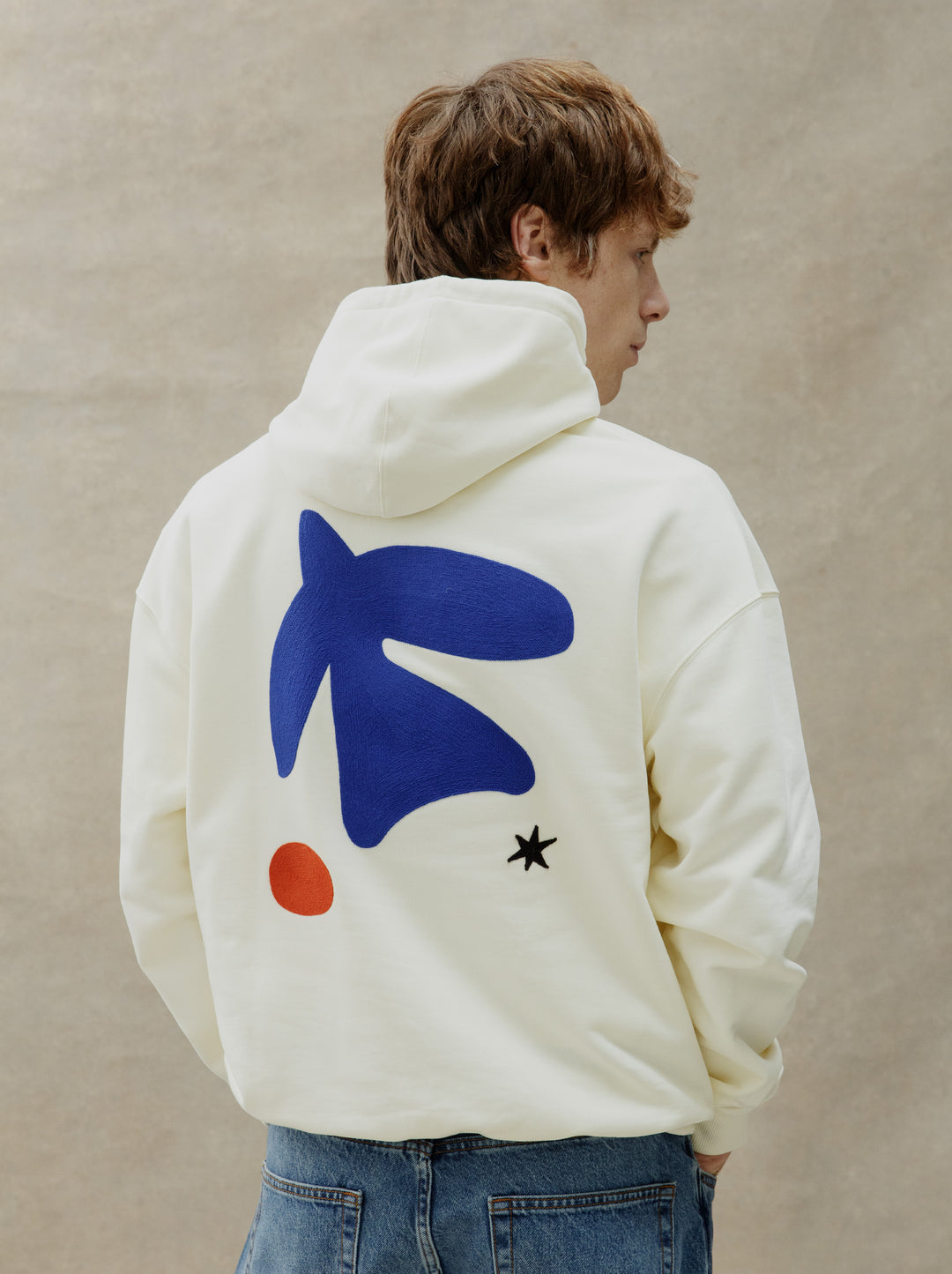 Sweat capuche unisexe brodé TABLEAU