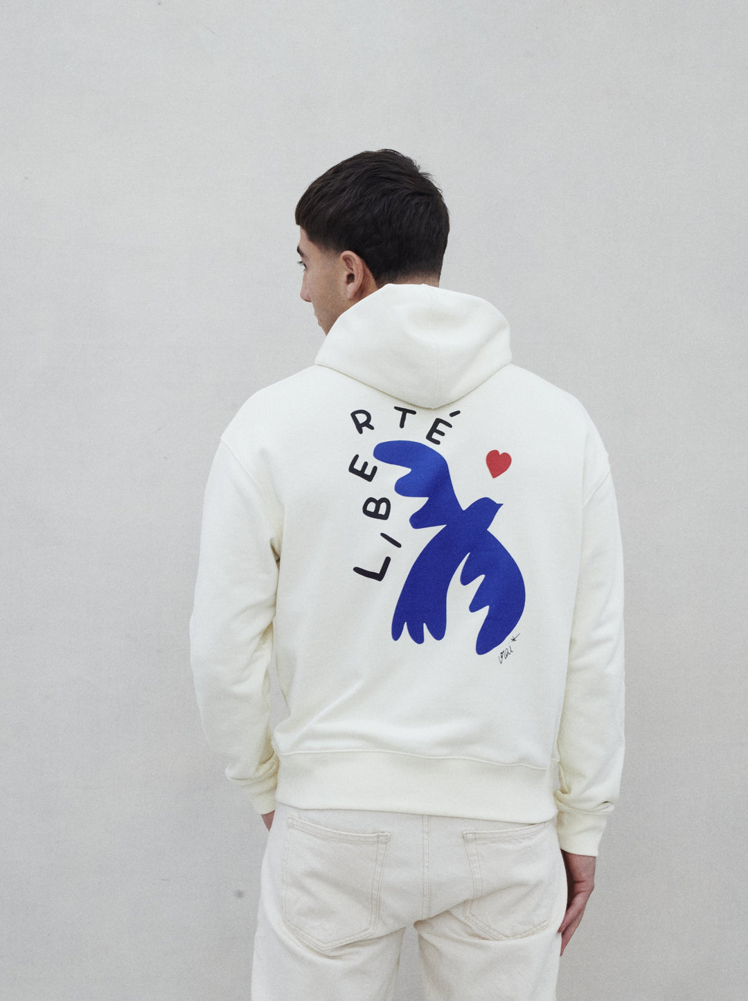 Sweat capuche liberté vrai vianney