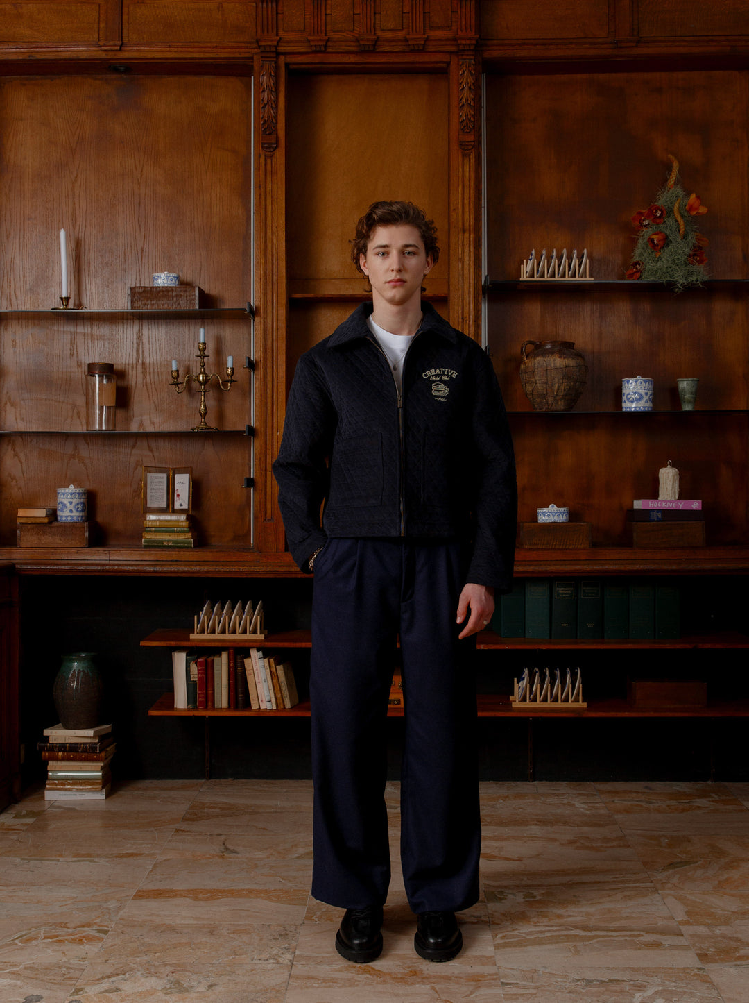 Blouson unisexe matelassé EMBLÈME