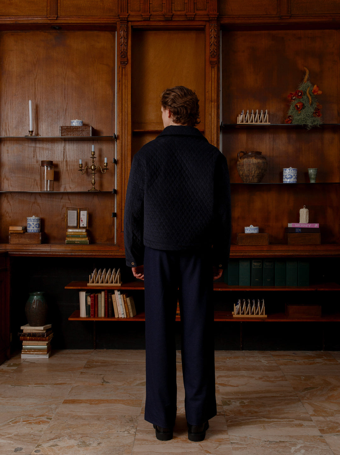 Blouson unisexe matelassé EMBLÈME