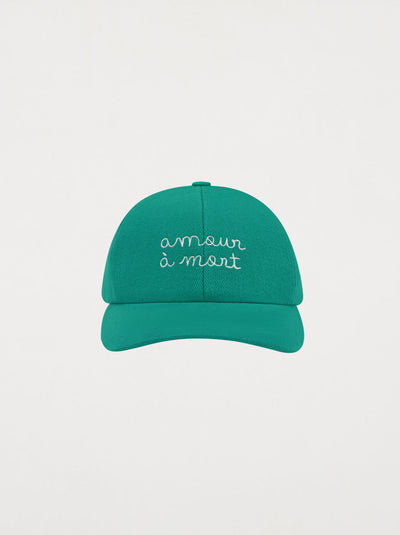 Casquette AMOUR À MORT vert