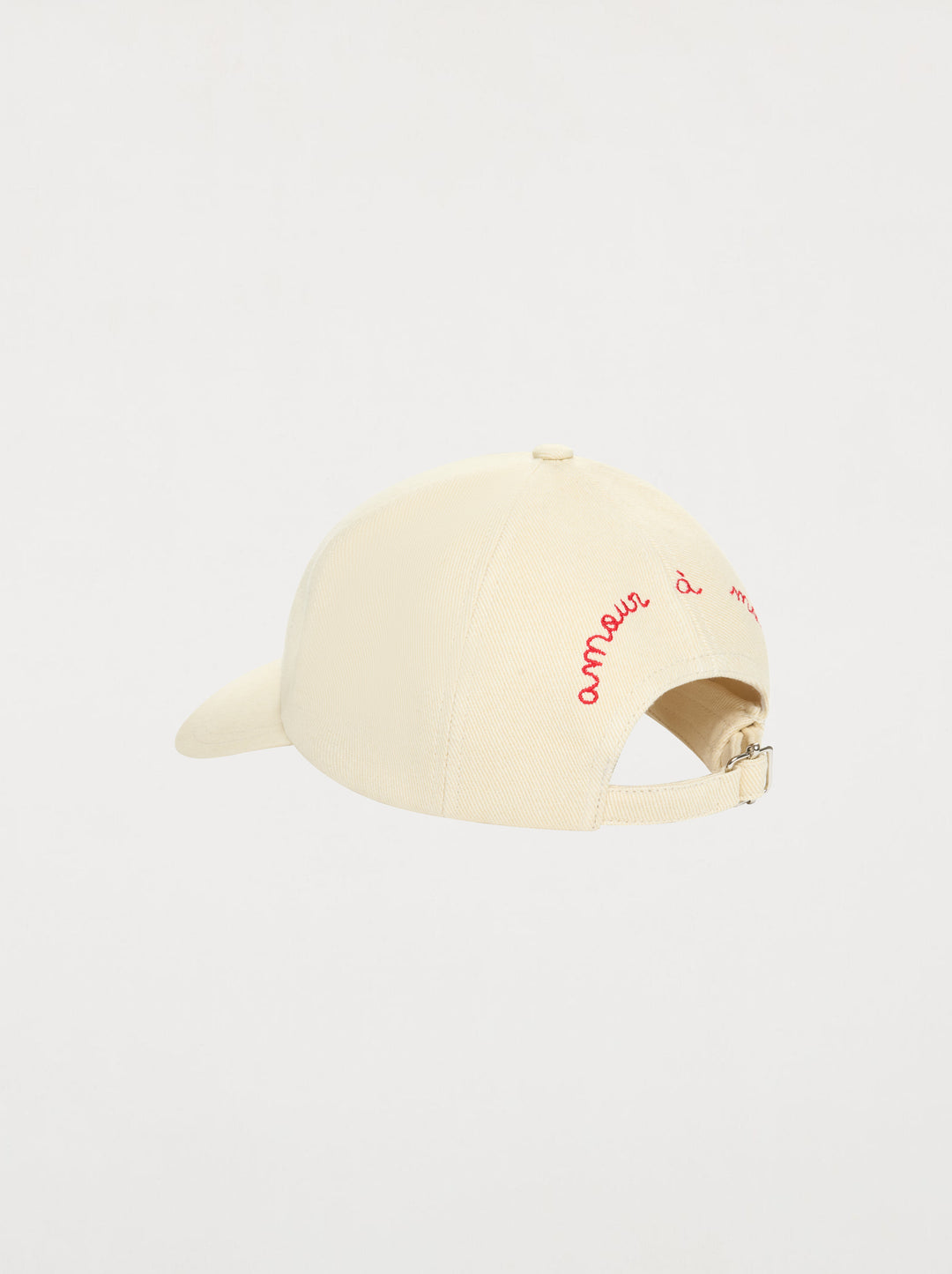 Casquette FLEUR écru