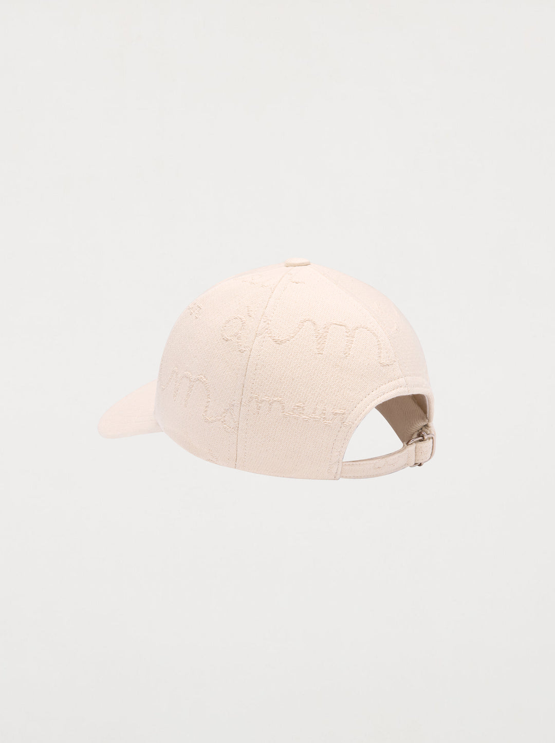 Casquette AMOUR jacquard écru