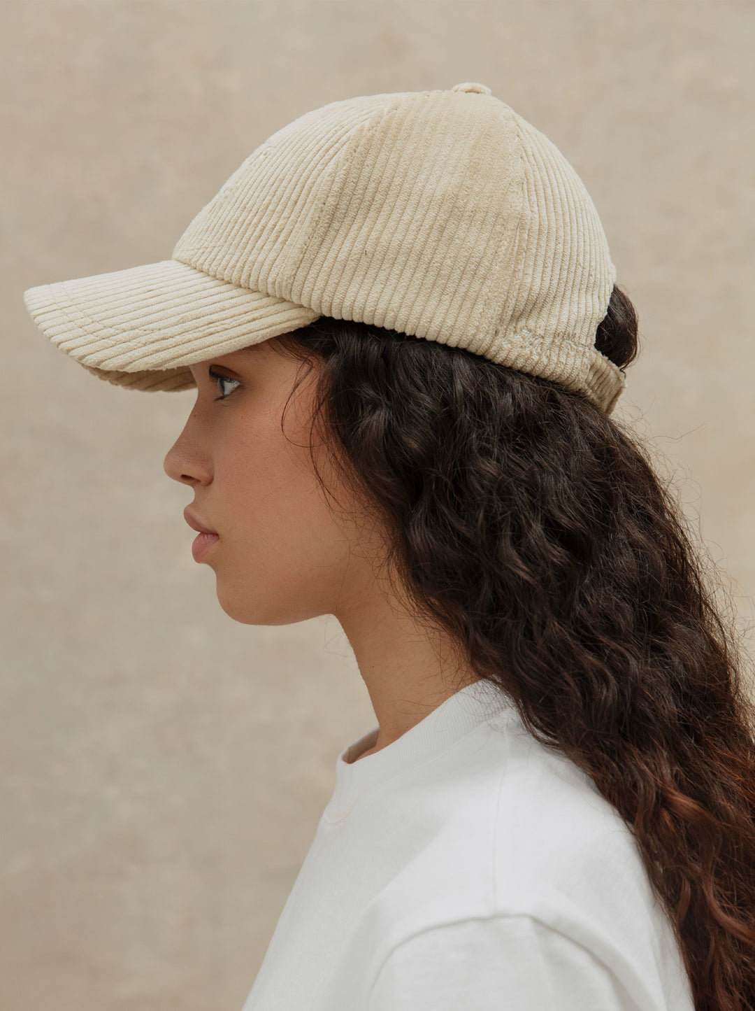 Casquette L'AMOUR DE L'ART velours huile de lin