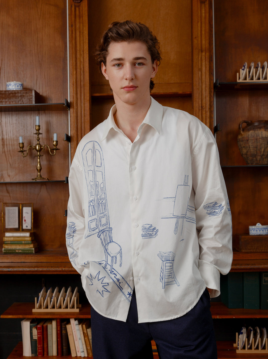 Chemise unisexe BIENVENUE AU CLUB