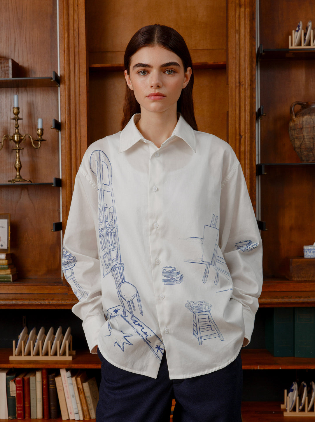 Chemise unisexe BIENVENUE AU CLUB
