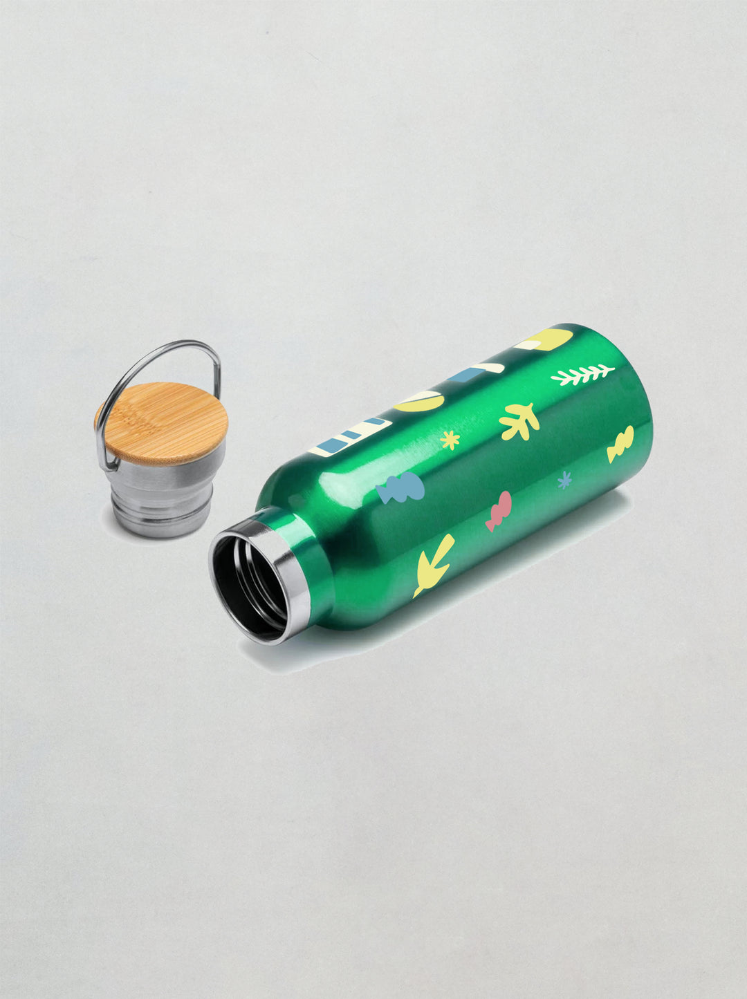 Gourde Bonjour vert multicolore Vrai Vianney 