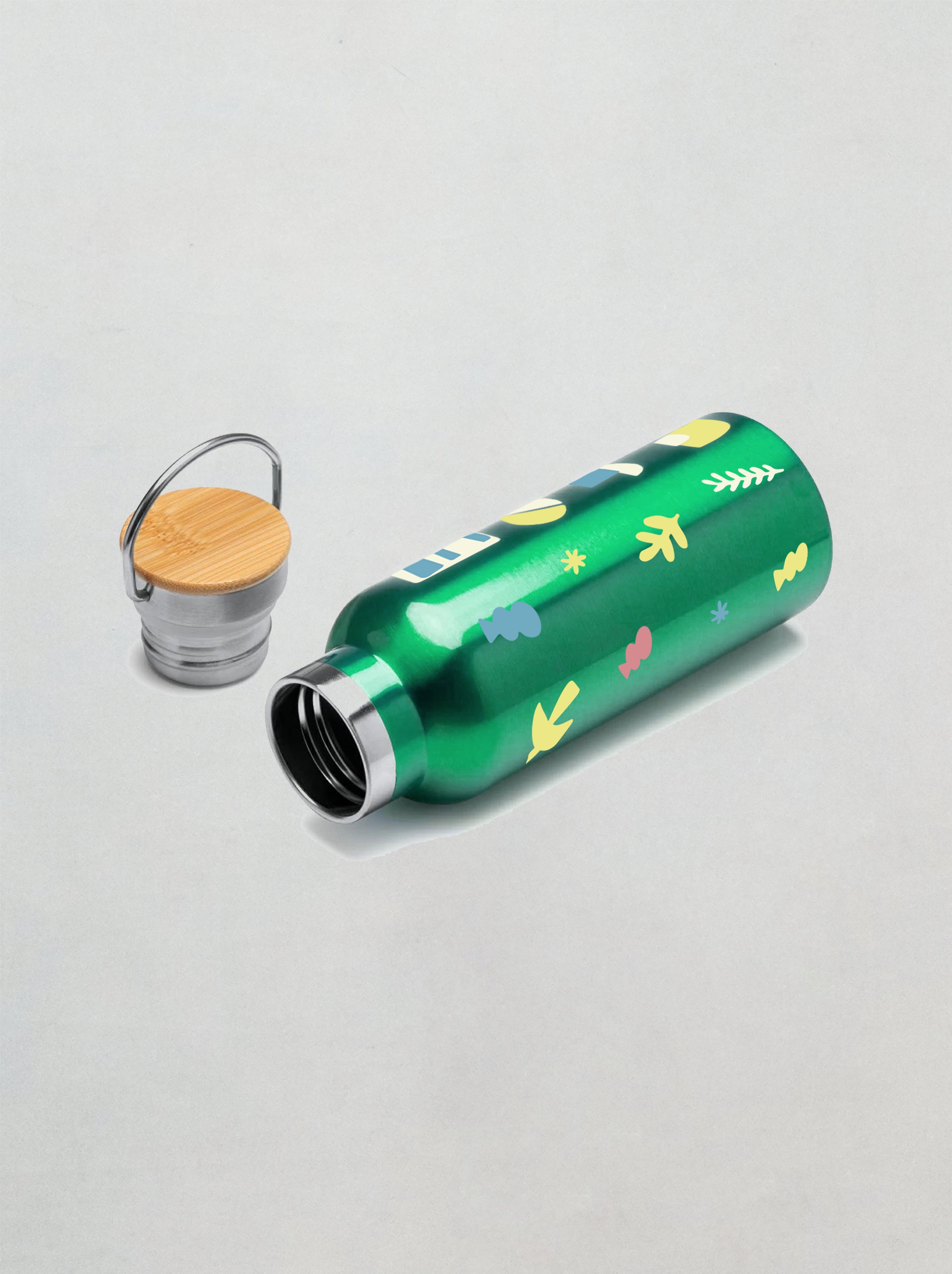 Gourde Bonjour vert multicolore Vrai Vianney 
