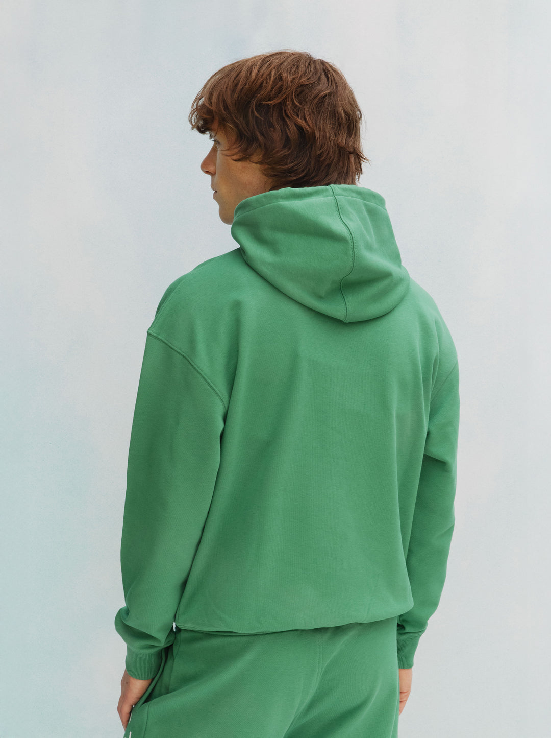 Sweat capuche unisexe VRAI vert