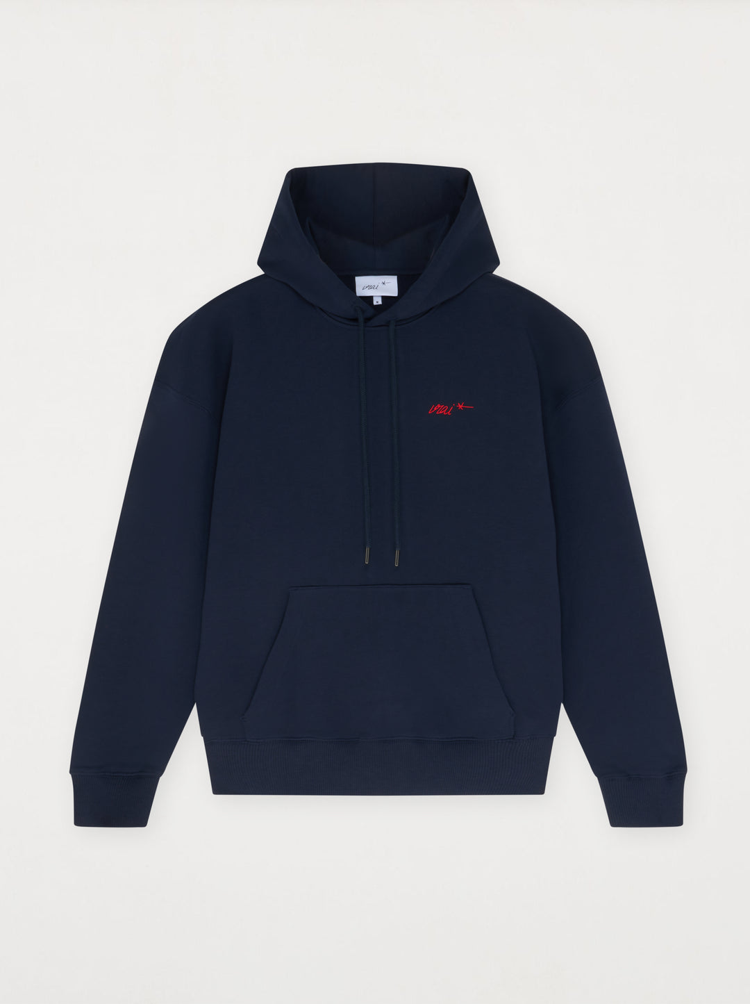 Sweat capuche unisexe L'OISEAU ET LA FLEUR marine