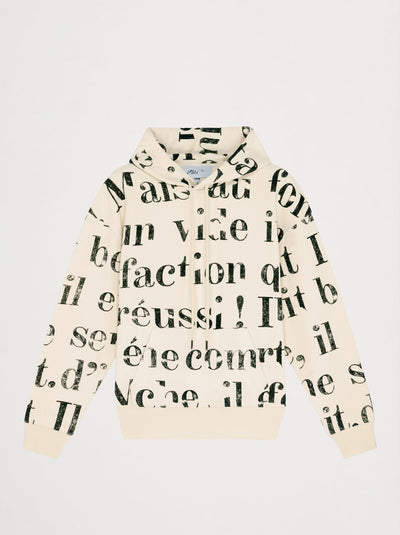 Sweat à capuche unisexe LIVRE OUVERT