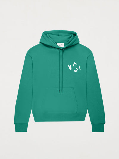 Sweat capuche unisexe VRAI vert