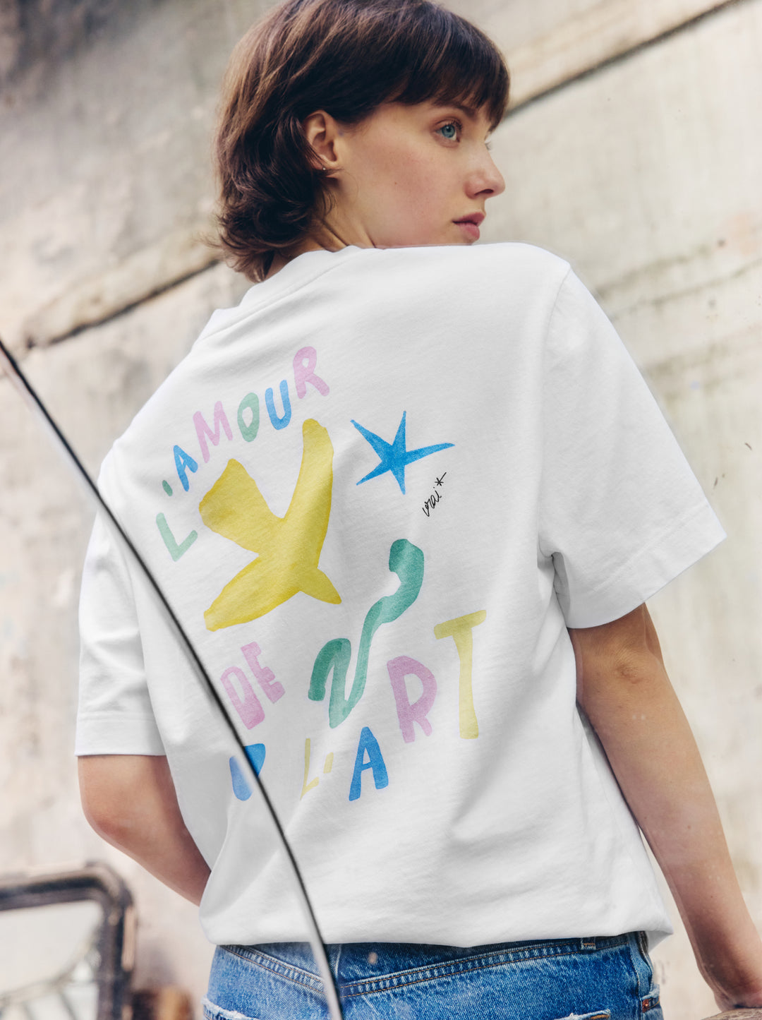 T-shirt FRESQUE blanc