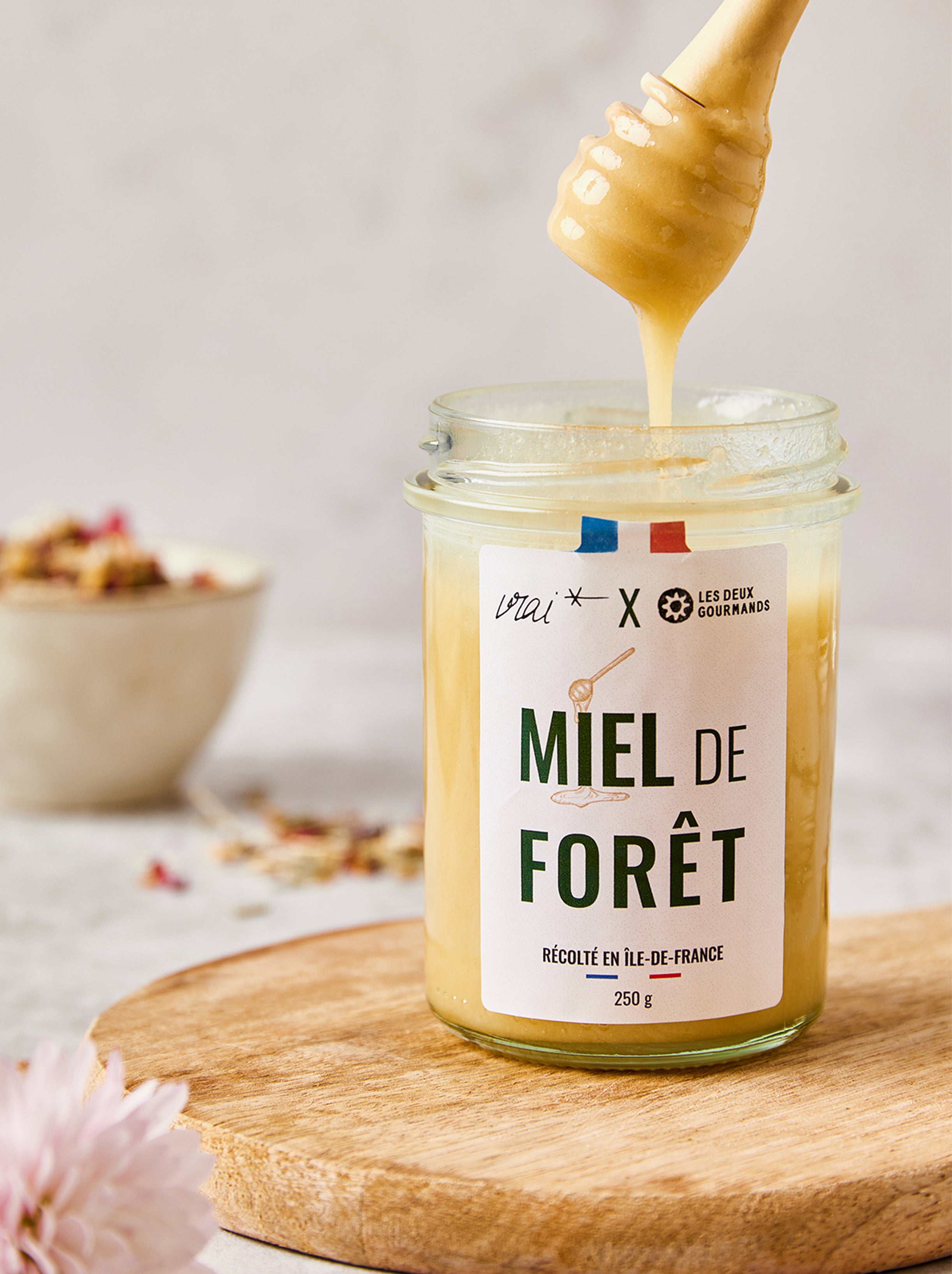 MIEL DE FORÊT CULTIVÉ FRANCE VRAI VIANNEY LES 2 GOURMANDS