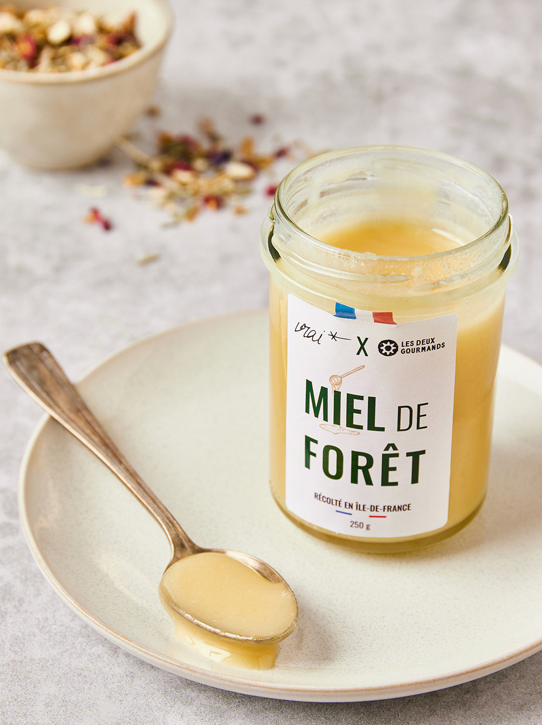 MIEL DE FORÊT CULTIVÉ FRANCE VRAI VIANNEY LES 2 GOURMANDS