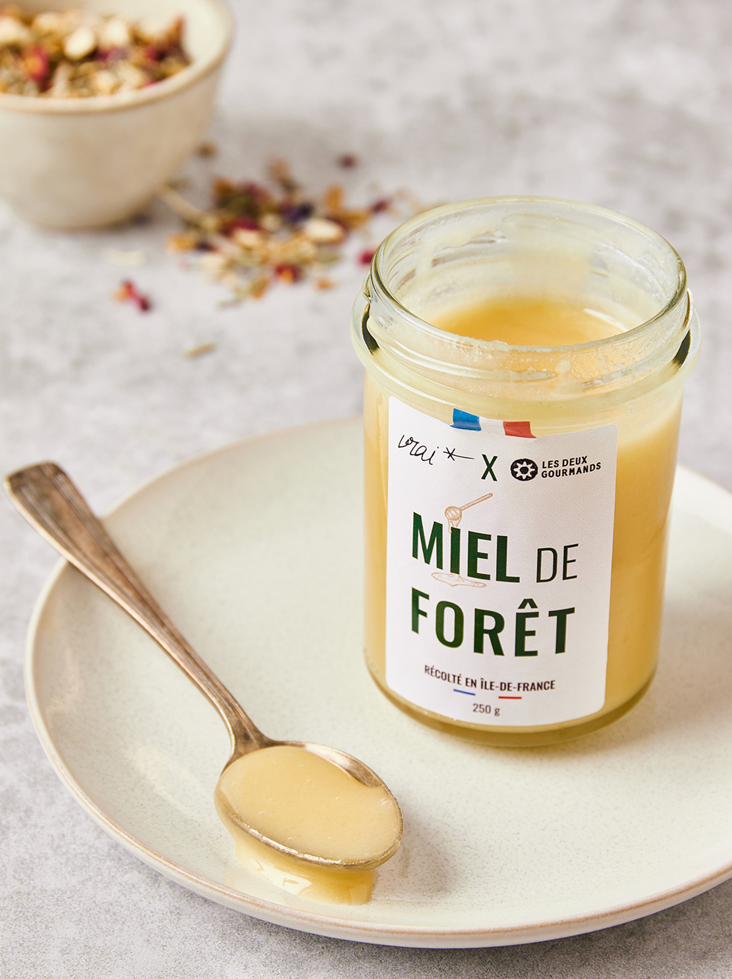 MIEL DE FORÊT CULTIVÉ FRANCE VRAI VIANNEY LES 2 GOURMANDS