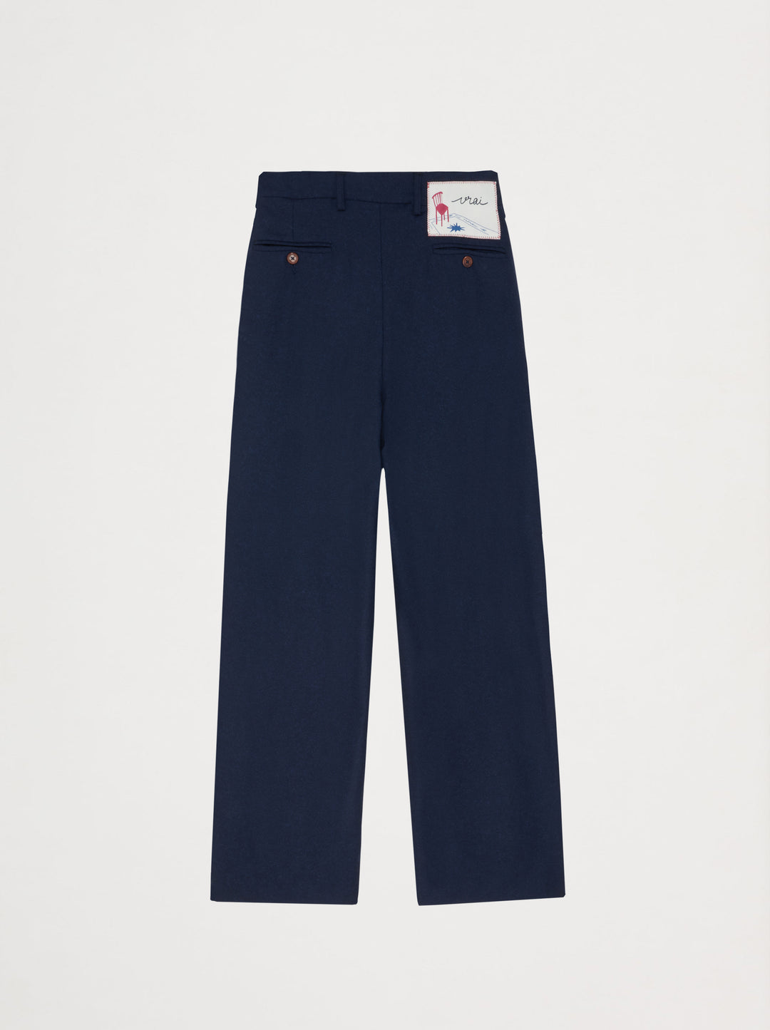 Pantalon droit unisexe PATCH CLUB