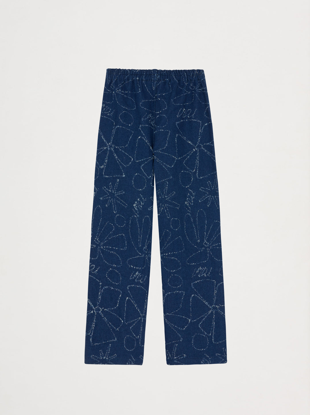 Pantalon élastique unisexe FLEURS D’HIVER