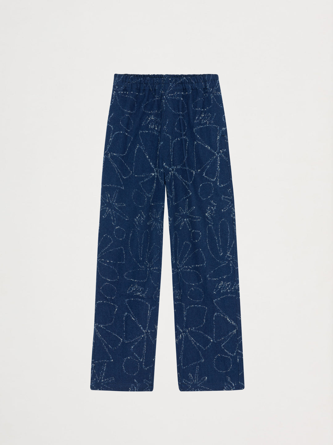 Pantalon élastique unisexe FLEURS D’HIVER