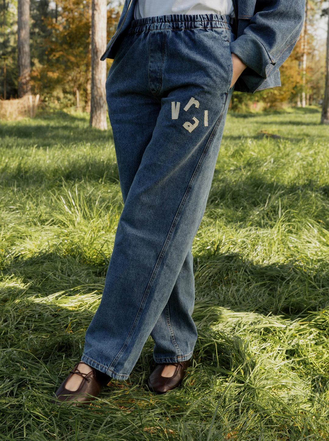 Pantalon PATCH denim