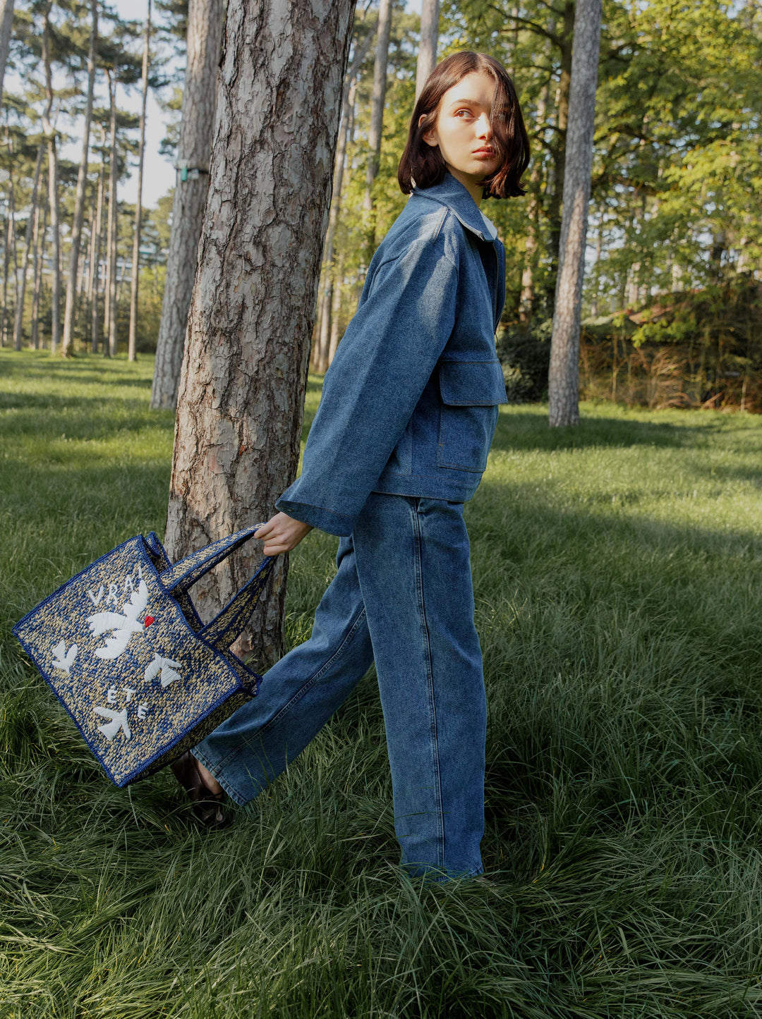 Pantalon PATCH denim