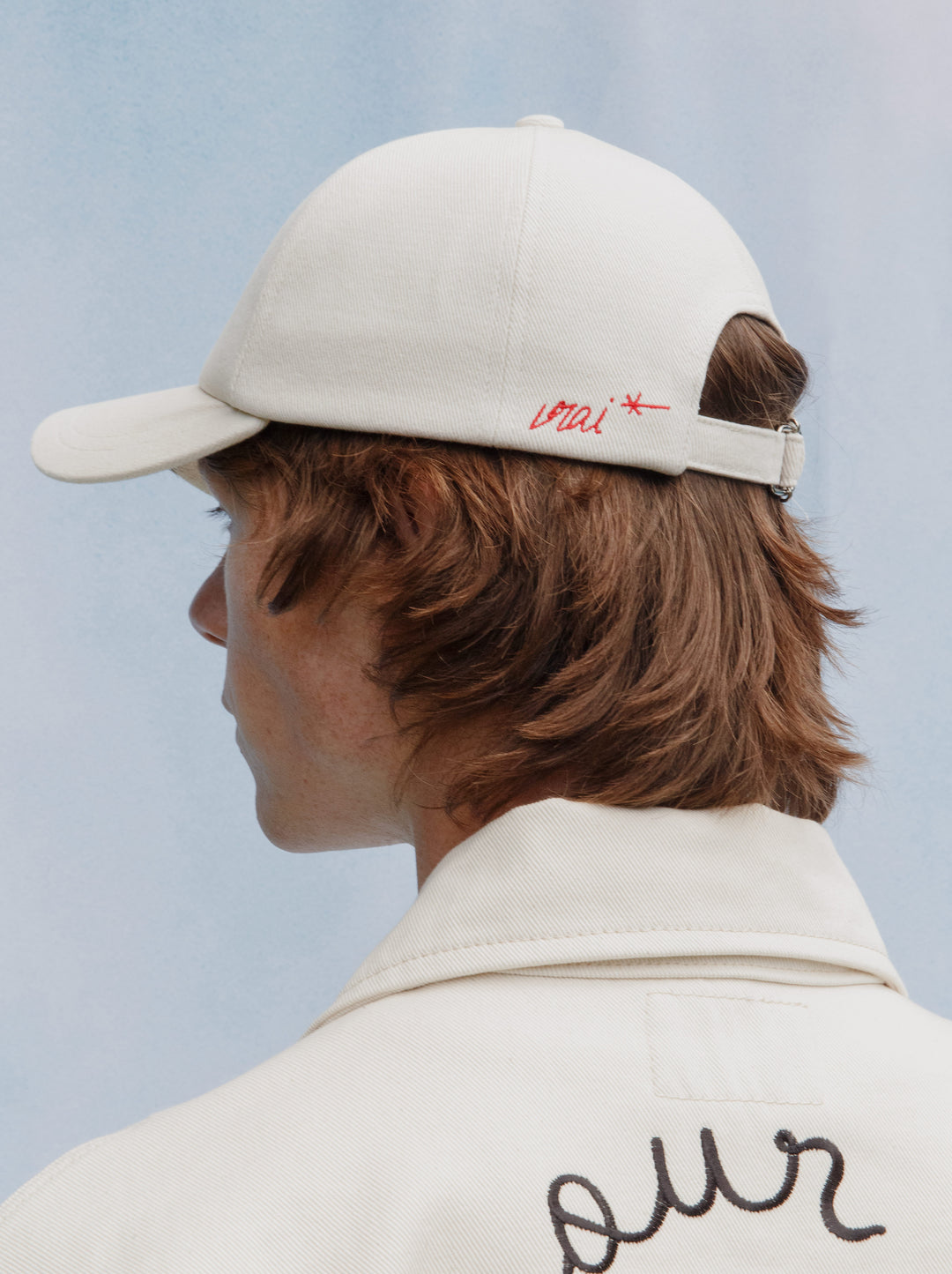 Casquette AMOUR À MORT écru