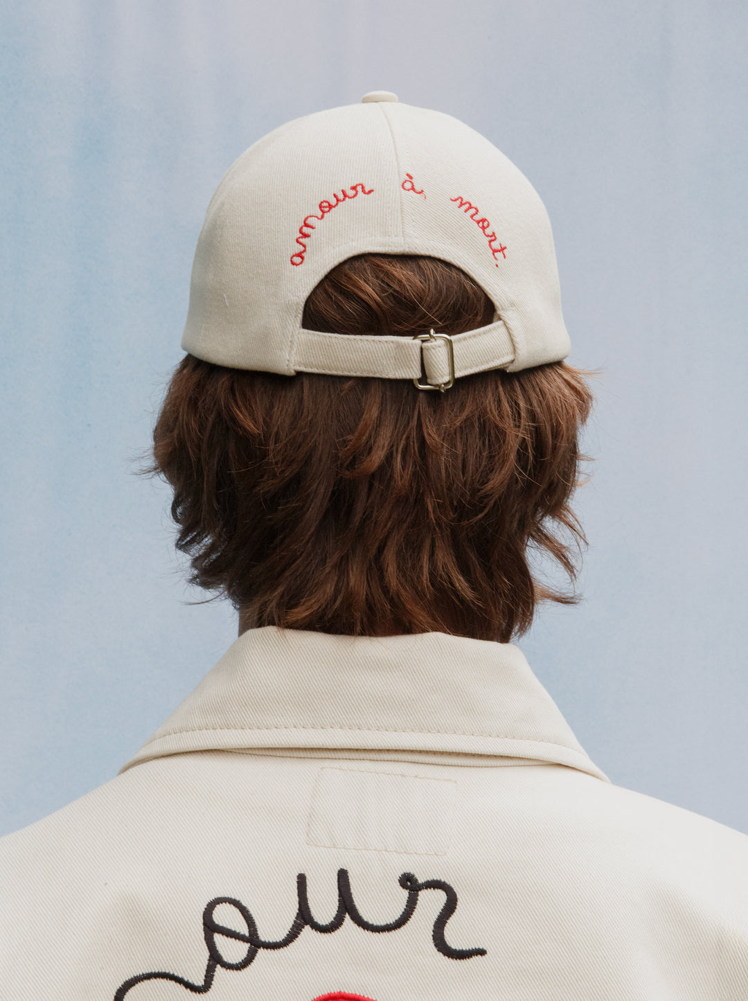 Casquette FLEUR écru