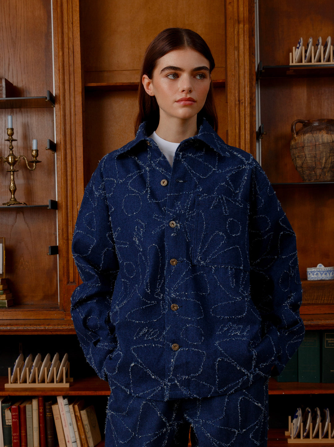 Veste unisexe FLEURS D’HIVER