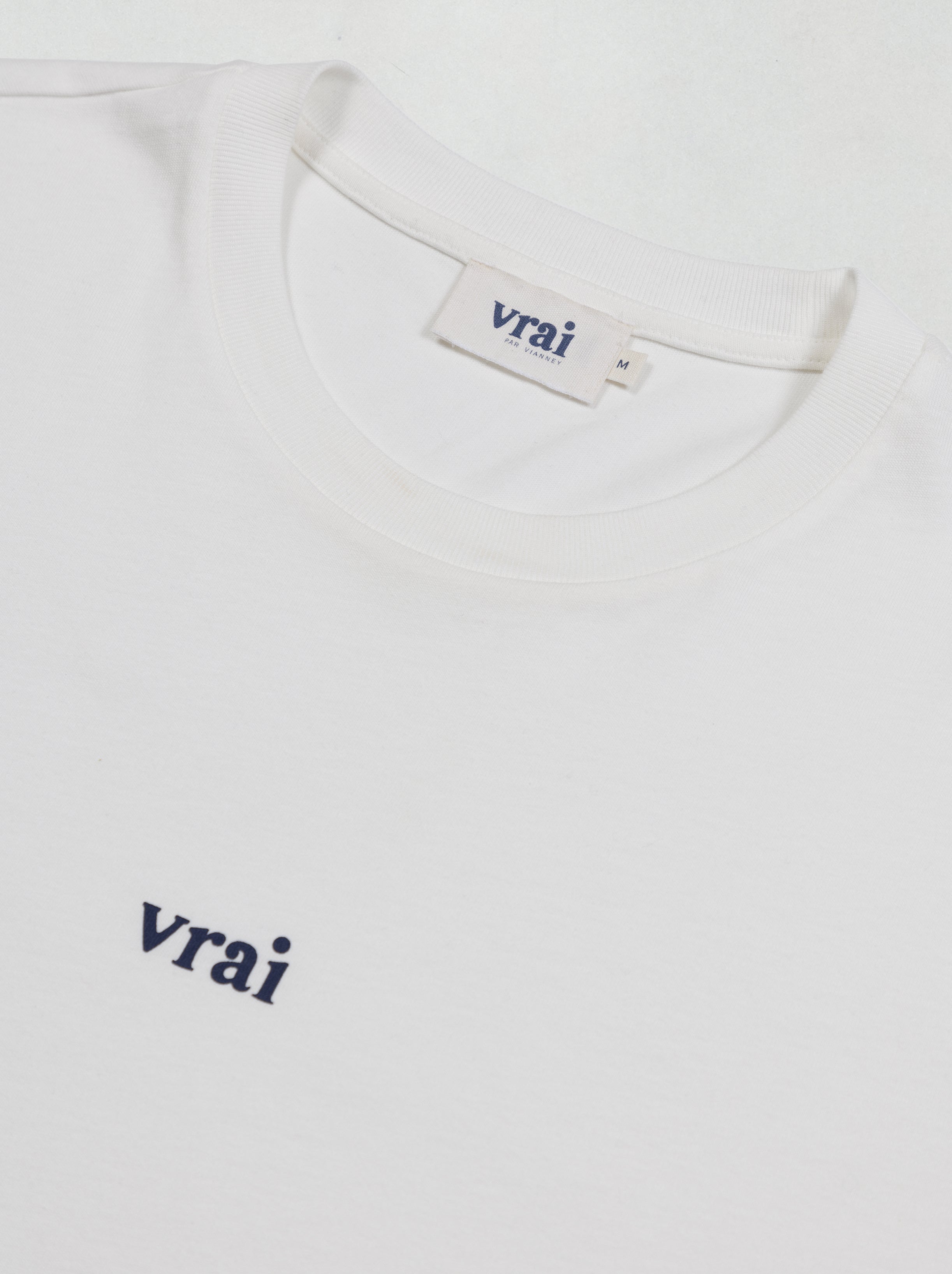 T-shirt VRAI VIANNEY BLANC