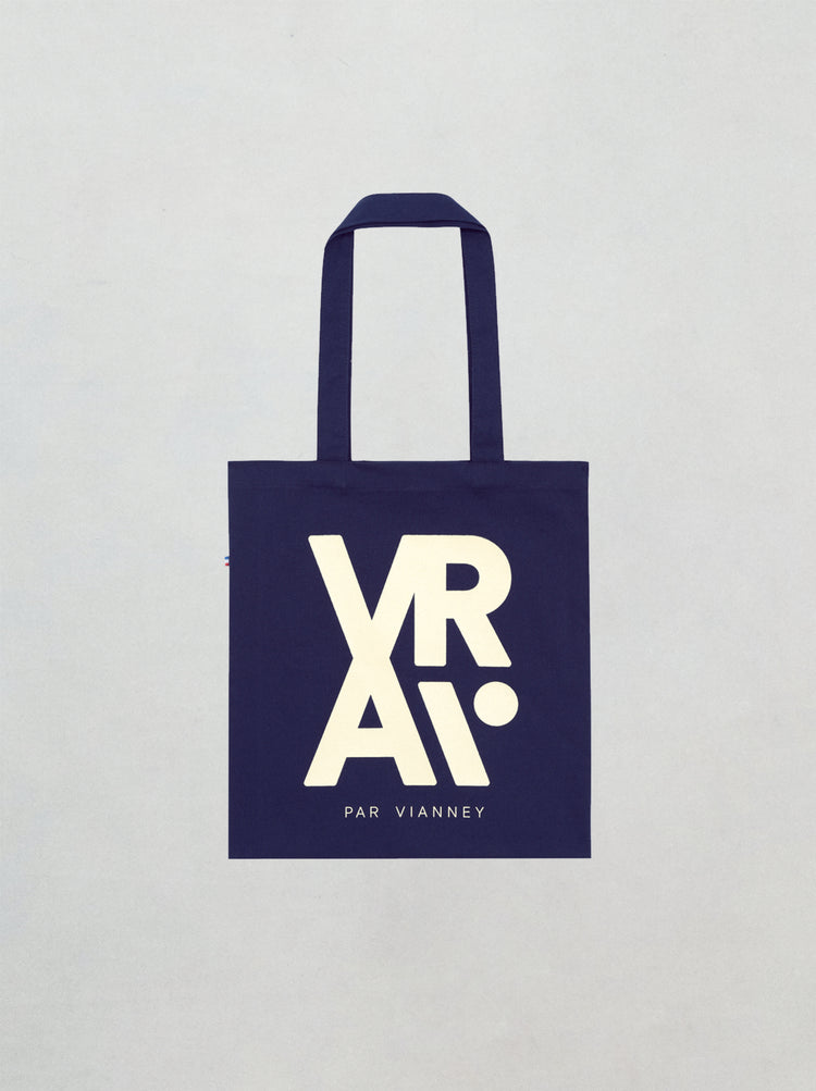 TOTE BAG VRAI Vianney MARINE 